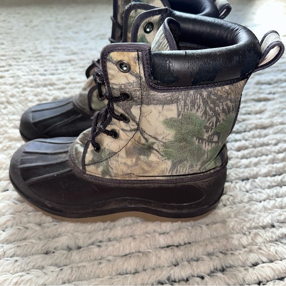 Aspen Sport duck boots size 7 in camouflage/brown - Picture 4 of 7